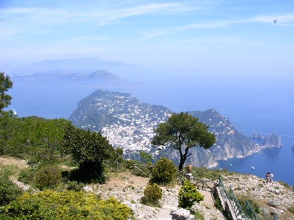 Sicht von Anacapri